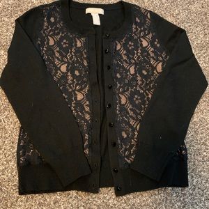 Floral Lace Cardigan
